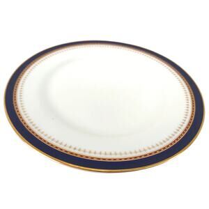 Vintage Fitz & Floyd STARBURST Bread & Butter 6.5" Plate Cobalt Gold c1987-96